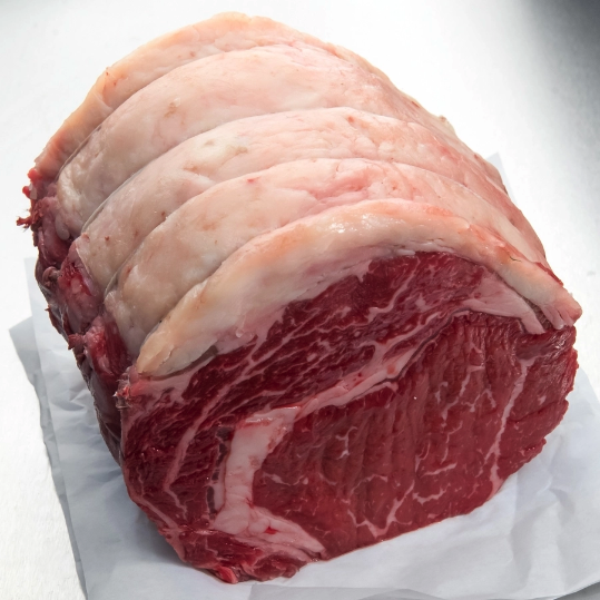 Forerib of beef boned and rolled