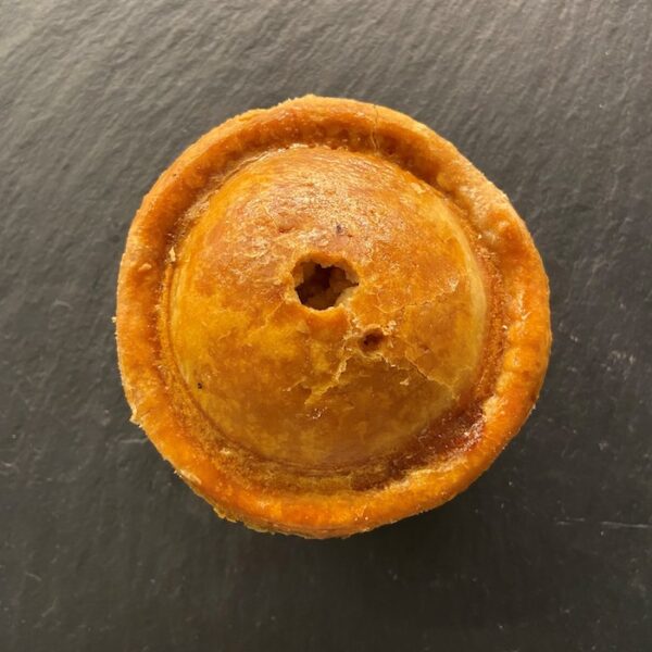 Traditional pork pie with real jelly